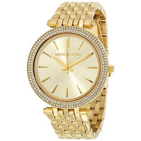 montre michael kors femme gold|Michael Kors diamond watch women's.